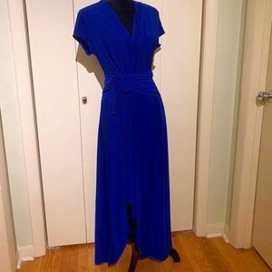 IMAN Royal Blue Dress